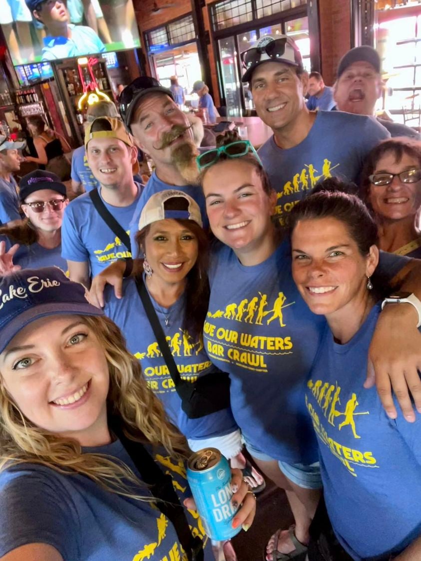 Northern Ohio Surfrider Foundation Chapter Team at 2023 Pub Crawl